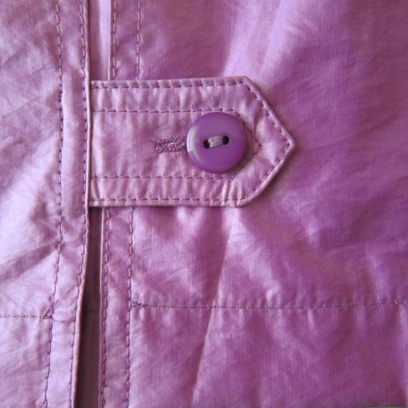 NWT Pleated Hood Water/Wind Resistant Jacket - Picture 7 of 8